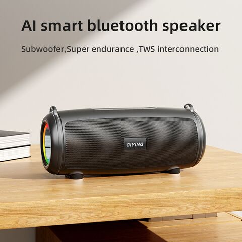 Портативная Bluetooth-колонка Ciying S9 с подсветкой, 2 динамика, слот для карт, до 10 Вт