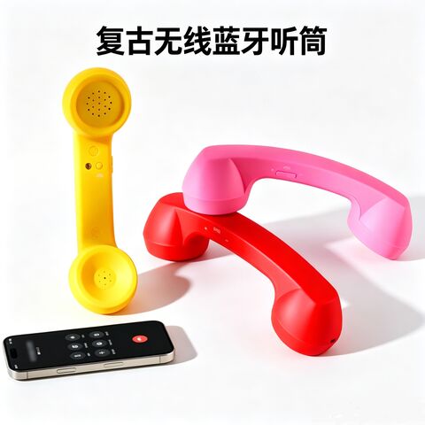 Беспроводная Bluetooth-трубка для телефона в ретро-стиле, модель 298