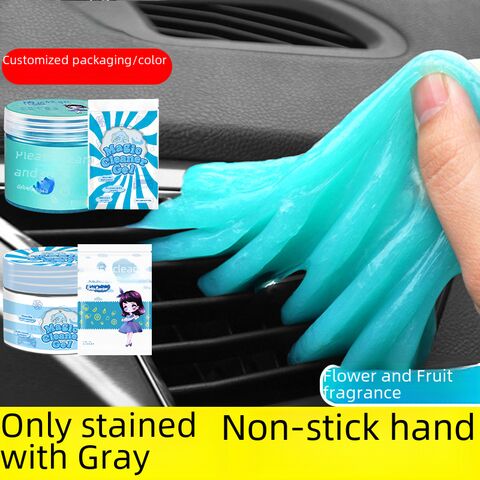 Chongteng Cleaning Gel for Car Interior, Air Vents and Keyboards, 70 g Bag / 160 g Jar