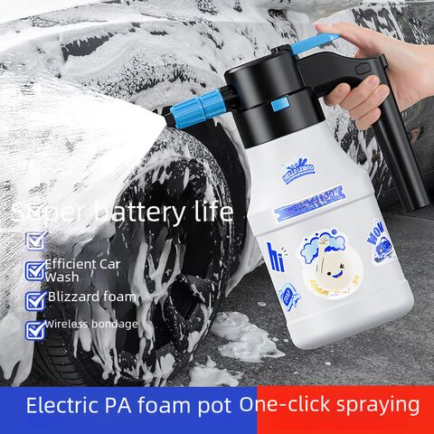 Cordless Electric Foam Sprayer for Car Washing and Garden Watering, Handheld, 1.5–2 L