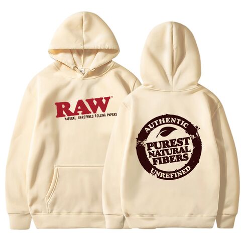 Худи RAW из полярного флиса, свитшот с принтом, свободный крой, длинный рукав, размеры XS–XXXL