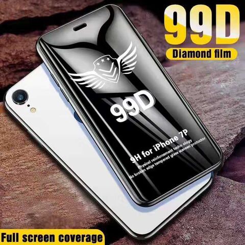 Защитное стекло 99D для iPhone 16 Pro и других моделей, на весь экран