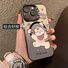Чехол-бампер для iPhone 11-16 с MagSafe, дизайн «щенок в наушниках»