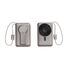 Магнитный внешний аккумулятор HT-W035 10000 мА·ч с зарядкой для часов, MagSafe и встроенным кабелем, 22,5 Вт