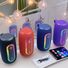 Портативная Bluetooth-колонка BS-27, 2 динамика по 5 Вт, TWS, FM-радио, слот microSD, усиленный бас