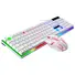 Проводной комплект клавиатура и мышь Zhuiguangbao G21B с подсветкой, USB, для офиса и игр