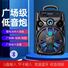 Портативная караоке-колонка DOWO DW-815 с дисплеем, Bluetooth, 3 × 15 Вт, для танцев и улицы