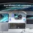 Складная беспроводная Bluetooth-клавиатура и мышь JOMAA, портативный аккумуляторный комплект