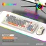 Проводной игровой комплект клавиатура и мышь Xuanyinhu K820 с поворотным регулятором и подсветкой