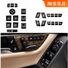 Наклейки на кнопки салона Mercedes-Benz GLK, C, E, CLA, GLA: стеклоподъёмники, руль, климат, ABS