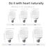 LED-лампа цилиндрическая Jiasite E27/B22, 5–50 Вт, SMD 2835, энергосберегающая, для дома