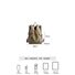Рюкзак дорожный лёгкий унисекс, нейлон, водоотталкивающий, 20–35 л, для ноутбука 14″
