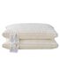 Подушка MM BEDDING 48×74 см, стёганая, наполнитель 3D-волокно, для поддержки шеи, высокая/средняя/низкая