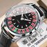 Мужские кварцевые часы TIMEARTX TA-5031 с циферблатом-рулеткой, светящиеся стрелки, кожаный ремешок, 44 мм