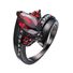 Парные кольца YUDIYIR Jewelry с красной вставкой, мужское и женское, сплав, размеры 5–13