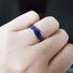 Кольцо-хамелеон Xuying Jewelry из нержавеющей стали, меняет цвет от тепла тела, 12 цветов, 6 мм
