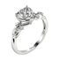 Женское кольцо Famous Jewelry Chenrui с центральным камнем муассанит, мотив снежинки, размеры 6–10