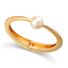 Браслет-бэнгл открытый KAYMEN JEWELRY с искусственным жемчугом, сплав, минималистичный дизайн, 44 г