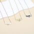 Колье Lele Jewelry из нержавеющей стали с подвеской-ромашкой, короткая цепочка, 3 цвета