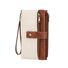 Женский длинный кошелёк-клатч Charm Infinite с защитой RFID, в 3 сложения, много отделений для карт