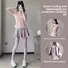 Женский комплект для бега и походов Aimengniao: солнцезащитная куртка и юбка-шорты, быстросохнущий