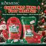 Маски для рук и ног KORMESIC, рождественская серия, увлажняющие, от сухости, 35 г/пара