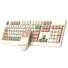 Проводной комплект клавиатура и мышь Viper KM300, USB, 1600 dpi, цветной дизайн, для ПК и ноутбука
