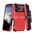 Сверхпрочный противоударный чехол для iPhone 17 Pro, полностью закрывающий, с клипсой-кобурой на ремень