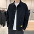 Мужская куртка в стиле workwear с отложным воротником, свободный крой, хлопок, на пуговицах