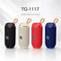 Bluetooth-колонка T&G TG1117 со сменным аккумулятором, слот для карты и USB, TWS, 10 Вт