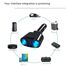 Автомобильное зарядное устройство RIGHT CABLE на 2 USB, 3,1 А, дисплей напряжения, поворотный корпус