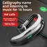 Беспроводная Bluetooth-гарнитура F600 с ушным креплением, для бизнес-звонков, шумоподавление