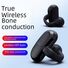 Беспроводные Bluetooth-наушники F20 воздушной проводимости, клипса на ухо, без вкладыша в ушной канал, для спорта