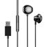 Игровая проводная гарнитура YF-01 USB для ПК, вкладыши с микрофоном