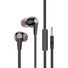 TINGWODE SM-28 проводные наушники-вкладыши с микрофоном, HiFi звук, для мужчин и женщин