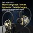 Спортивные проводные наушники QKZ AK6 Ares с микрофоном, HIFI-звук для бега