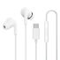 Проводные наушники Type-C для Xiaomi, вкладыши с микрофоном, для телефона, компьютера и планшета