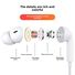 Проводные наушники-вкладыши 3-го поколения с микрофоном, для Apple и Huawei, USB-C