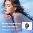 Беспроводные вкладыши Bluetooth 5.4, индикатор заряда, низкая задержка для игр, более 8 часов работы