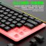 Комплект клавиатура и мышь Limei GTX350, проводной USB, разноцветная подсветка