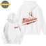 Худи Milwaukee с двусторонним принтом, капюшон, полиэстер, с флисовой подкладкой, XS–3XL