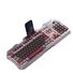Игровой комплект клавиатура, мышь и наушники Mengzu 845, проводной, для игровых клубов