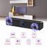 Проводная компьютерная колонка с усиленным басом, версии проводная и Bluetooth