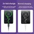 Кабель Micro USB (V8) JEYOSEN для зарядки и передачи данных, 2 А, чёрный/белый