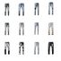 Джинсы PUR Skinny Pants мужские зауженные синие, американский стиль, эластичные