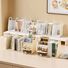 Настольный органайзер-подставка для книг и ручек Julgao 2-в-1, полипропилен, BTSJ15