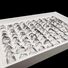 Кольца из нержавеющей стали «Цветок», стальной цвет, микс дизайнов и размеров