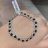 Браслет Kaitin Jewelry с круглыми цирконами, корейский стиль, набор цветов
