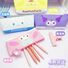 Пенал Weilai из экокожи с рисунком Sanrio, Куроми и Синнаморолл