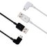 Угловой кабель Micro USB 90°, зарядка и синхронизация, для Samsung, Xiaomi, Huawei, HTC